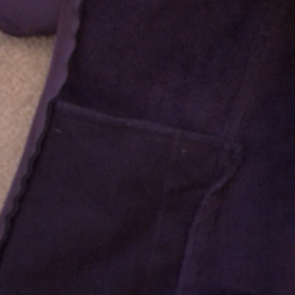 DHG Dutch Harbor Gear Authentic size Large jacket - purple, fury inside lining - Picture 8 of 9